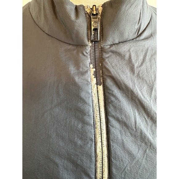 Lululemon Shell Stopper Bomber Jacket Full Zip Insulated Gray XL - Picture 4 of 7